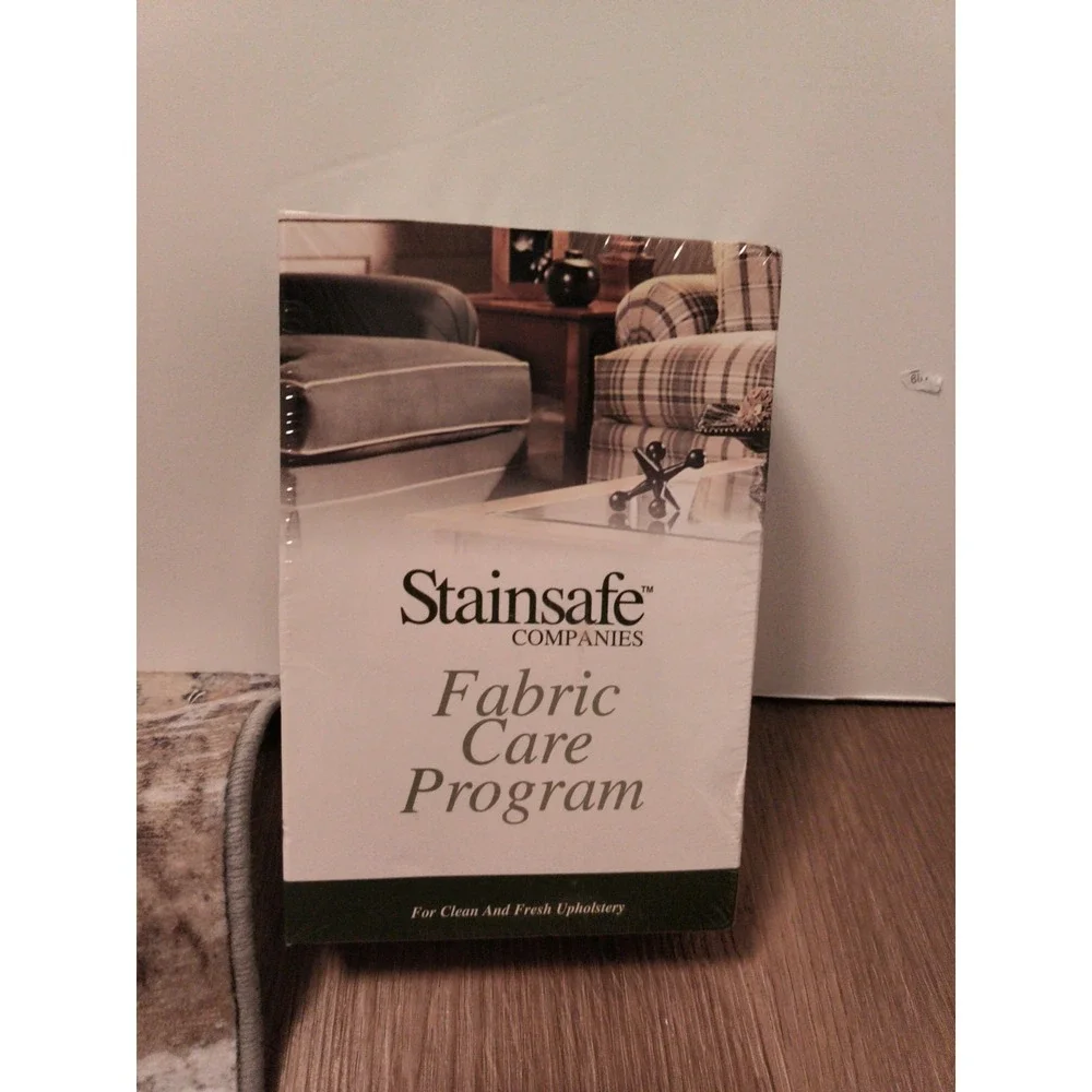 StainSafe Wood Care Program-Polish/Cleaner/Applicator Cloth -New/Sealed